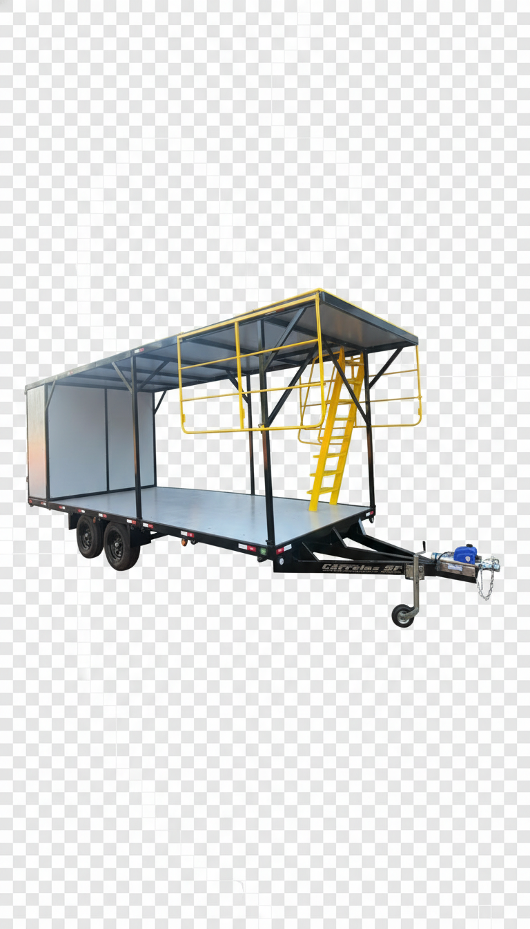 CARRETA REBOQUE PARA DRONES AGRICOLA - Imagem 2